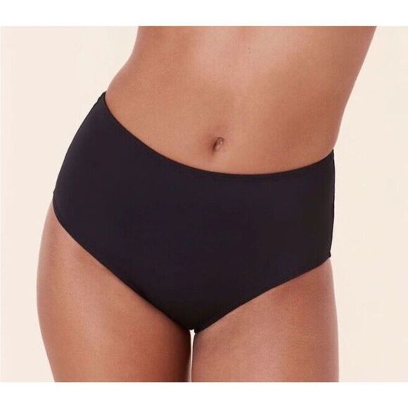 NWT Andie Swim The Girl Short Bottom Eco Nylon in Black Size XXL - Picture 1 of 8
